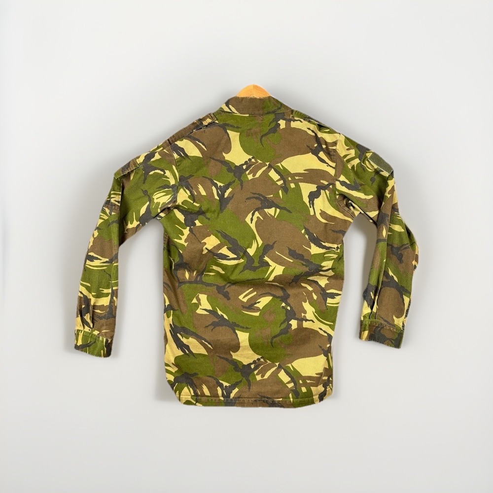 Marquardt + Schulz Military Jacket Mens XL Green Camo Dutch DPM Field Shirt 1992 - Picture 7 of 15